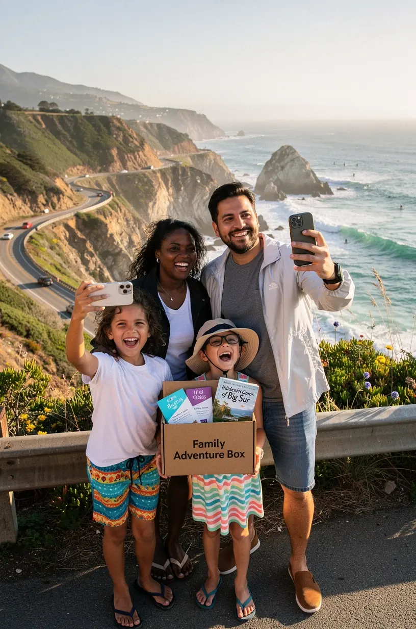 Коллекция подписных коробок для путешествий по США с подробными маршрутами, полезными советами и эксклюзивными скидками для любителей автопутешествий.